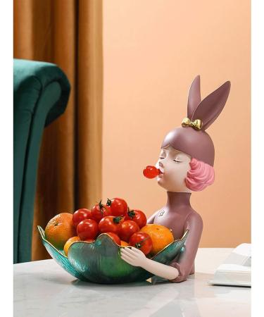 Fruit Basket Bowl Decorative Fruit Bowl Creative Home Fruit Plate Fruit and Vegetables Holder for Counters Kitchen Countertop Home Decor Fruit Bowls (Color : Green) - Buy Online on GoSupps.com