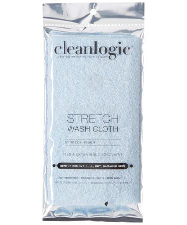 Clean Logic Stretch Bath & Shower Cloth (6 Pack) - Assorted Colors - Buy Online on GoSupps.com