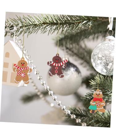 HOMSFOU 24 Pcs Gingerbread Man Ornament Xmas Gingerbread Man Figurine Gingerbread Ornaments Holiday Gingerbread Man Christmas Tree Ornaments Christmas Party Decoration Pvc Gift Household As Shownx2pcs 8X5.5CMx2pcs - Buy Online on GoSupps.com