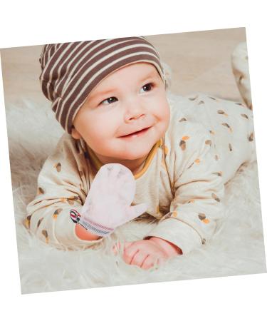 Beavorty 2 Pairs anti-eating gloves finger sucking stop gloves baby nail biting stop guard gloves baby essentials for newborn pacifiers boy essentials No Scratch Gloves Stop Thumb Sucking - Buy Online on GoSupps.com