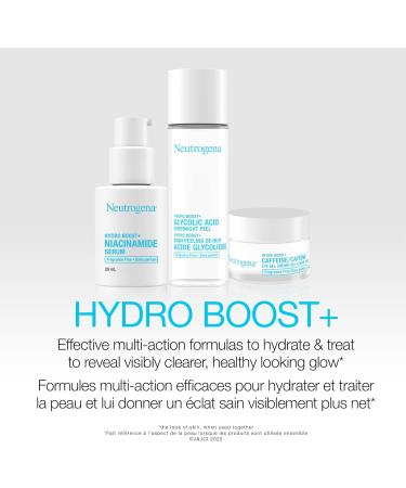 Neutrogena Hydro Boost+ Niacinamide Serum Hyaluronic Acid 10% Niacinamide Vitamin B3 Fragrance Free Facial Serum 29 mL - Buy Online on GoSupps.com