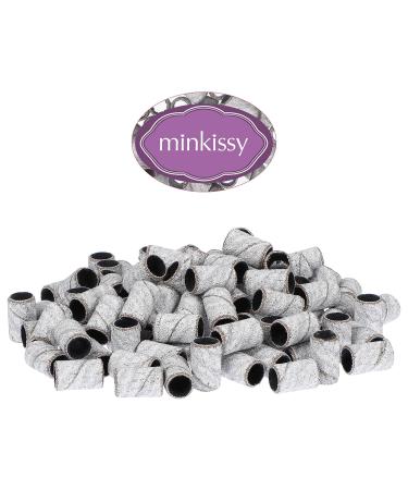 Minkissy 100Pcs Nail Sanding Bands Drum Sander 180 Grit Fine Grit Nail Art Sanding Bands Bit Nail Drill Manicure Sleeves File Refill for Fingernail Sanders White 1.2x0.7 cm (Pack of 100) - Buy Online on GoSupps.com