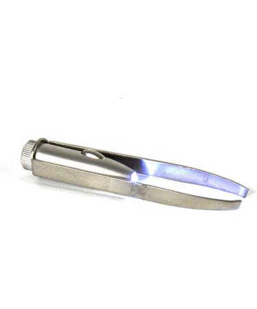 Premium Stainless Steel Tweezers with LED Light - Precision Grip for Eyebrows Eyelash and Crafting | Worldwide Shipping - Buy Online on GoSupps.com