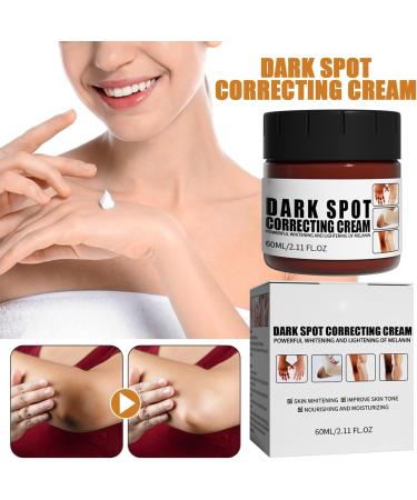  Generisch Brightening Cream for - 2 x 60ml - Brightening Cream for Elbows - Gentle Cream to Beautify Body Skin - Dark Spot Correction - Lightening Black Skin - Buy Online on GoSupps.com