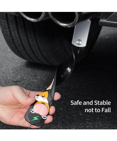 5 Pcs Car Anti Static Ground Belt - Earth Belt Anti Static | Auto Electrostatic Rubber Strap Static Eliminator Grounding Safe for Vehicle Driving Adjustable Fovolat 5 Pcs a - Buy Online on GoSupps.com