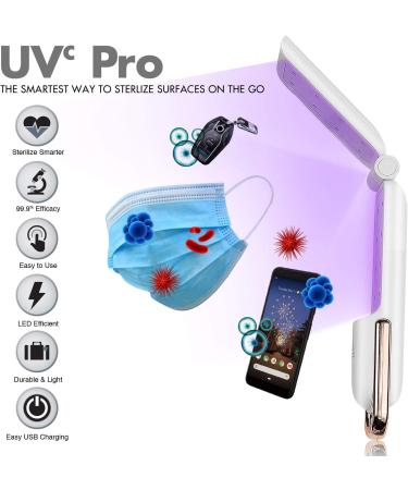 Versativ UV-C Sanitizing Wand: Portable Folding UVC Light for 99% Germs & Bacteria Sterilization - Buy Online on GoSupps.com
