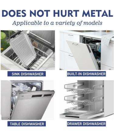 Dishwasher Cleaner Tablets | Dishwasher Tablets | Set of 24 Washing Machine and Dishwasher Cleaning Tablets Dishwasher Detergent Removes Limescale Build Up Hard Water Stains Grease and Odor - Buy Online on GoSupps.com