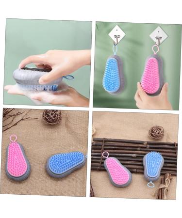 Beatifufu Hair Scalp Shampoo Brush Set Shampoo Brush for Home Ergonomic Design Scalp Face Random Color - Buy Online on GoSupps.com