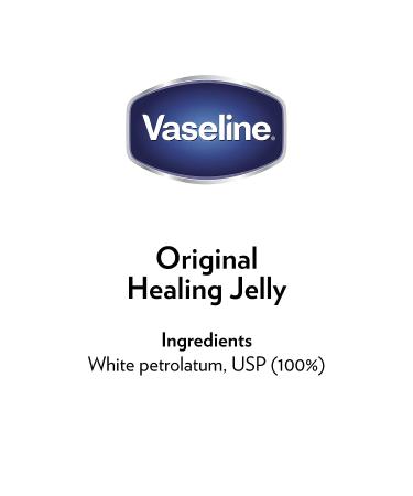Vaseline Healing Jelly for Dry Skin & Eczema Relief 1.75oz - 100% Pure Petroleum Jelly - Buy Online on GoSupps.com