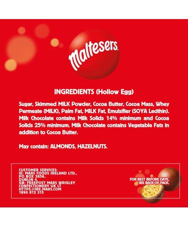 Maltesers Teasers Milk Chocolate Easter Egg - 185g | Delicious Easter Treat - Buy Online on GoSupps.com