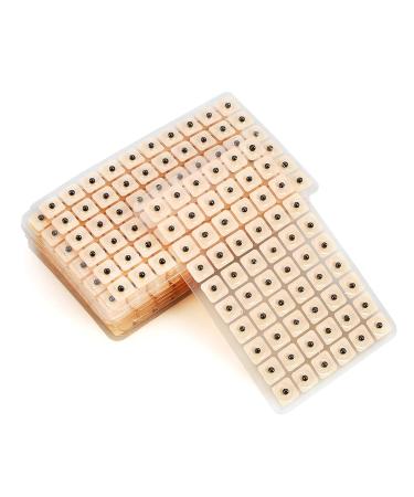 Acupuncture Ear Press Seeds - 600 Pcs Acupressure Tools for Relaxation & Massage | International Shipping - Buy Online on GoSupps.com