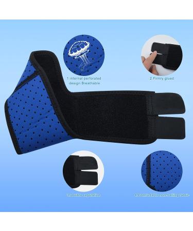 Kids Adjustable Nonslip Ankle Brace for Sports | Youth Ankle Wraps Support for Soccer & Football | Ankle Brace for Sprains & Injuries | Size S - Buy Online on GoSupps.com