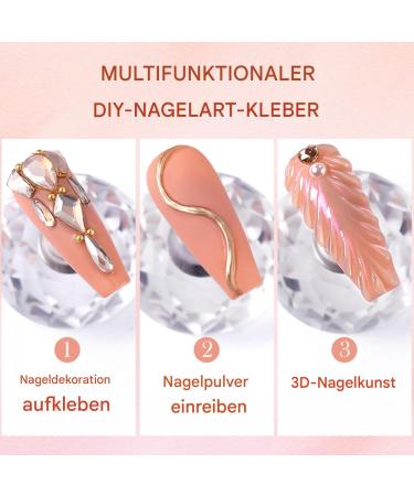 Generisch Nail Gel - 30ml - Rhinestone Modeling Glue - Decoration - Nail Modeling Gel - For Women and Girls - Home Beauty Salon - Wedding - Buy Online on GoSupps.com