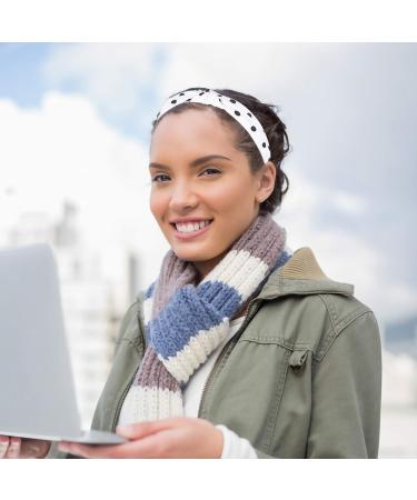 Leopard Print and Floral Knotted Headbands 10 Pack Set for Women and Girls - Fashion Hair Bands - Buy Online on GoSupps.com