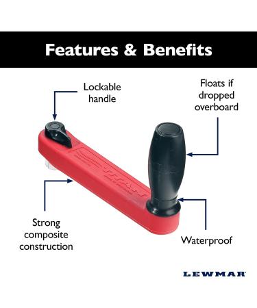 Lewmar 29145311 10 Prime Single Line/Infinite Red-L250R - Buy Online on GoSupps.com
