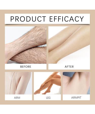  homomdy Facial Hair Removal Cream with Coconut Oil for Upper Lip Chin Face and Body 2 Pack Soft Fast Effective Painless for Smooth No Irritation - Buy Online on GoSupps.com