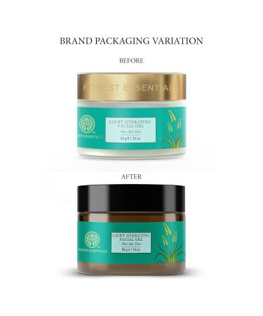 Buy Forest Essentials Pure Aloe Vera Light Hydrating Gel 50g - Best Moisturizer for Hydration | International Shipping Available - Buy Online on GoSupps.com