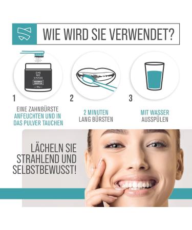 Unnis Natural Coconut Activated Carbon Powder - Best Teeth Whitening Toothpaste & Charcoal Powder for Bright Smiles - Buy Online on GoSupps.com