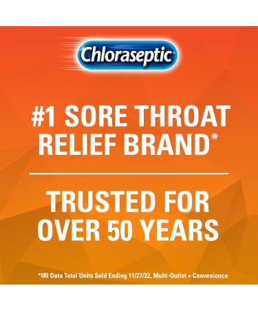 Chloraseptic Sore Throat Spray Citrus 6 fl oz 1 Bottle (Pack of 2) - Buy Online on GoSupps.com