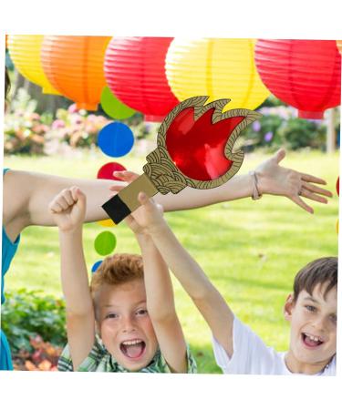 Lurrose 1 Set Torch The Party Games for Cosplay DIY Supply Artificial Plastic Material Package Child As Shown 30.00X15.00X2.50CM - Buy Online on GoSupps.com