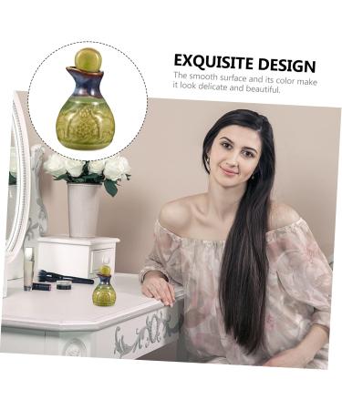 Angoily 1 Set Aromatherapy Bottle Ornament Container Mini Decor Makeup Container Empty Perfume Bottle Cruets Dispenser Ceramic Cruet Retro Soy Sauce Jar Ceramics Essential Oil - Buy Online on GoSupps.com