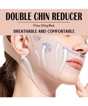 Buy Reusable Chin Strap for Women - Breathable Comfortable & Adjustable V-Line Mask | International Shipping Available - Buy Online on GoSupps.com