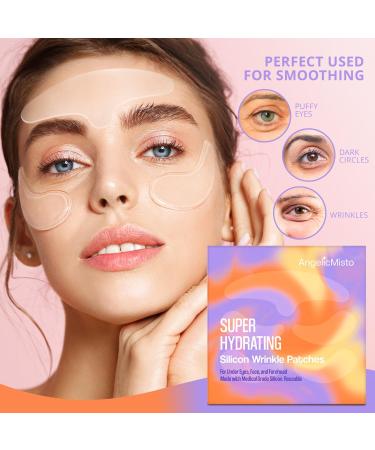 Dersie Reusable Silicone Patches for Under Eye Face and Forehead Wrinkles - Buy Online on GoSupps.com