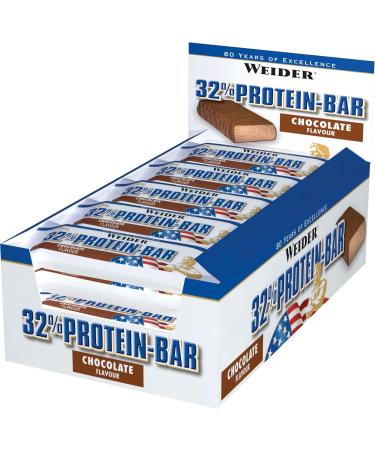 WEIDER 32% Protein Bar 24 x 60g flavour: Strawberry CACAO