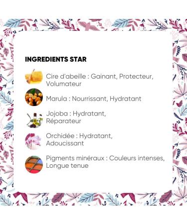 LADY GREEN | Volume Mascare - Burgundy Color - Nourishes Protects & Softens - Organic and Vegan - Made in France - Buy Online on GoSupps.com
