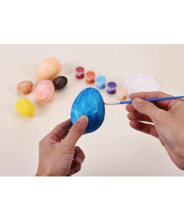 90 Pack White Craft Foam Eggs - Easter Halloween Christmas DIY Painting Projects - 5 Sizes (1-2.2 inch) - 90pcs - Buy Online on GoSupps.com