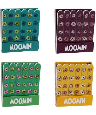 Puckator Moomin Matchbook Nail File - Strong Files for Acrylic Natural and Gel Nails - Nail Filer Sander Shaper Care Kit Set for Women - Beauty Products - Manicure Nailfile - Buy Online on GoSupps.com