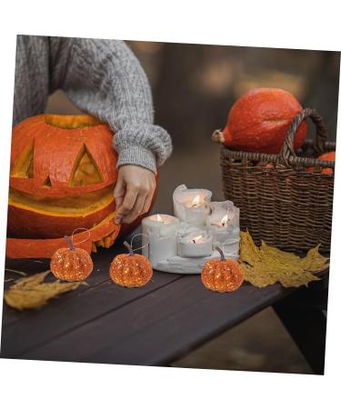 30 Pcs Foam Pumpkin Thanksgiving Party Supplies Mini Halloween Pumpkins Fall Decorations Pumpkin Figurine Small Glitter Pumpkins Ornament Fake Pumpkin Model Artificial Orangex3pcs 6.3CMx3pcs - Buy Online on GoSupps.com