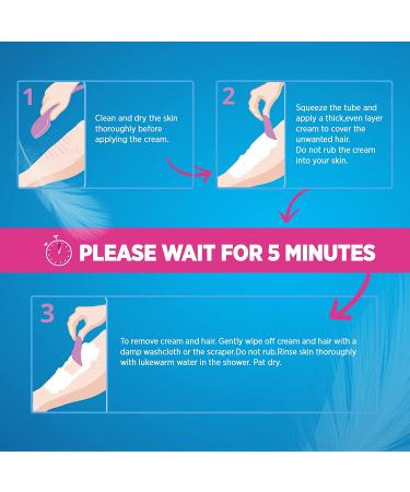 Sensitive Formula Hair Removal Cream for Underarms, Private Parts & Bikini Area - Painless & Flawless Depilatory Cream - Suitable for All Skin Types - Buy Online on GoSupps.com