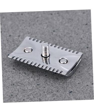 Magiclulu Metal Razor Heads - Durable Zinc Alloy Manual Shaving Razor 2-Pack for Hairdressers - Buy Online on GoSupps.com