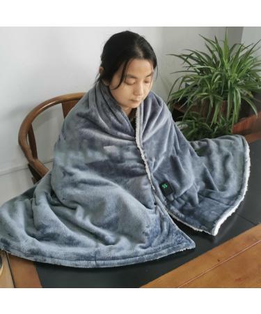 Electric Heating Blanket & USB Heating Cushion - Soft Flannel 3 Temperatures Perfect for Travel & Home (150x80 cm) - Buy Online on GoSupps.com