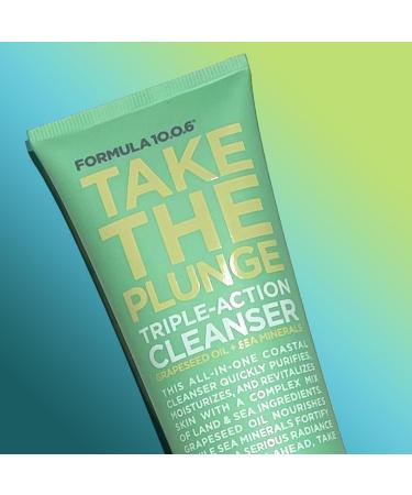 Buy FORMULA 10.0.6 Take They Plunge Triple-Action Cleanser with Grapeseed Oil & Sea Minerals - International Shipping Available - Buy Online on GoSupps.com