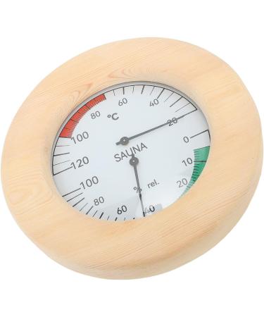2-in-1 Sauna Thermometer & Hygrometer - Real-Time Wall-Mounted Monitoring for Sauna Spaces | Premium Sauna Equipment & Accessories - Buy Online on GoSupps.com