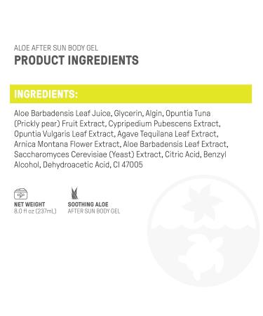 Raw Elements After Sun Body Gel Skin Care with Aloe Balls - Buy Online on GoSupps.com