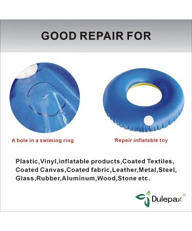 Dulepax White Repair Tape - Waterproof Patch and Seal Tape for Tents, RV Awnings, Tarps - 3 x 16.4ft - Buy Online on GoSupps.com