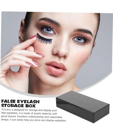 CANIGHT Bo te De Rangement Pour Faux Acrylique Avec Fen tre Transparente Organisateur Anti-poussi re Pour Pr sentation l gante Et Pratique Des Extensions De - Buy Online on GoSupps.com