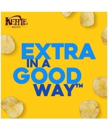 Kettle Brand Sea Salt and Vinegar Potato Chips 2 oz. - Pack of 6 - Buy Online on GoSupps.com