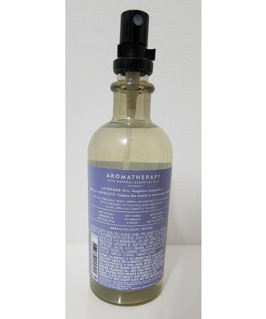Lavender and Vanilla Aromatherapy Natural Essential Oil Body Mist with Vitamin E and Aloe 5.3 FL OZ/ 156 mL Bath and Body - Buy Online on GoSupps.com