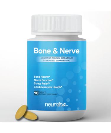 NEUMINA Bone & Nerve Complex Bone Health Nerve Function Stress Relief Cardiovascular Health Vegan Non-GMO Made in USA 90 Servings
