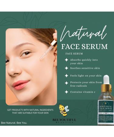 Buy Bee-Nectar Hyaluronic Acid & Bee Pollen Face Serum | Best Moisturizing Serum for Dry Skin - 1 Oz (Pack of 1) - International Shipping Available - Buy Online on GoSupps.com