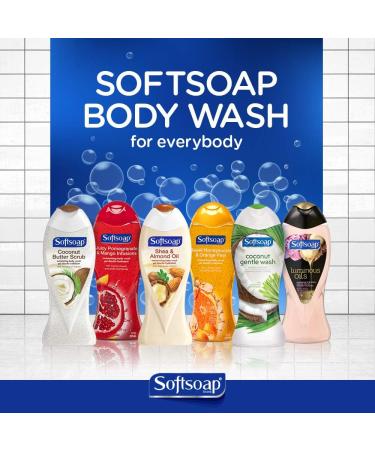 Softsoap Moisturizing Body Wash - Honey Creme & Lavender 18 oz | Nourishing Hydrating International Shipping - Buy Online on GoSupps.com