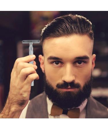 Beavorty Reusable Safety Razor | Double-Cutting Zero Waste Luxury Razor for a Smooth Barbershop Shave - Buy Online on GoSupps.com