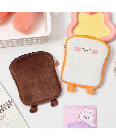 Plumdrop Nette Toast Reusable Sanitary Pad Bag | Eco-Friendly Organizer for Women | Brown Storage for Napkins & Make-Up - Buy Online on GoSupps.com