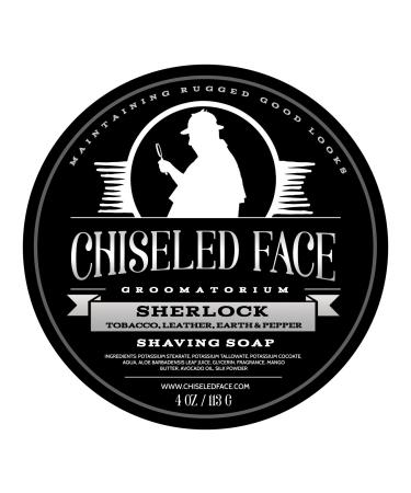Sherlock - Handmade Luxury Shaving Soap from Chiseled Face Groomatorium