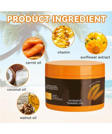 Katyjun 150 g intensive tanning gel with natural ingredients - Buy Online on GoSupps.com