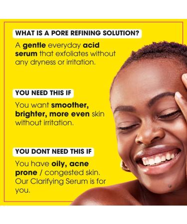 Clear Skin Days 4% BHA & 4% PHA Pore Refining Solution - Liquid Exfoliant Serum for Reduced Pore Appearance Breakout Prevention & Blackhead Control - Acid Combination Treatment - 50ml - Buy Online on GoSupps.com